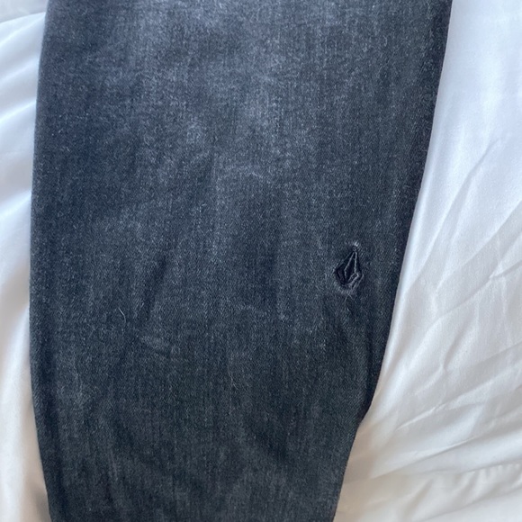 Black Volcom Skinny Jeans Size 29 - Picture 5 of 6